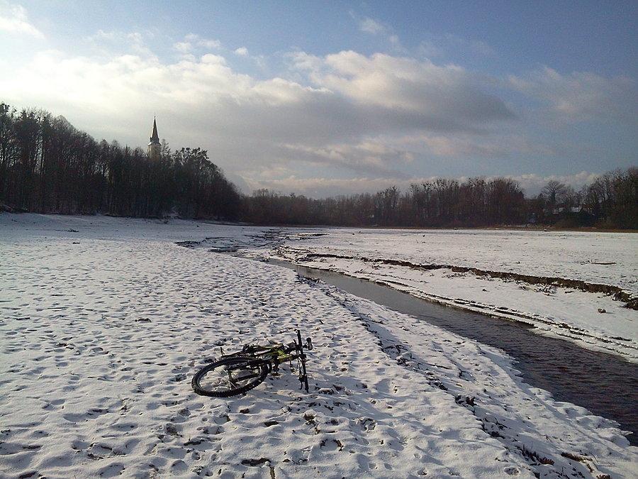 Zwykle tu jest kilka metrów wody