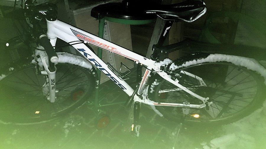 Drugi kompan z parkingu rowerowego