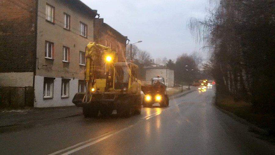 Na Wirku ciężki sprzęt,