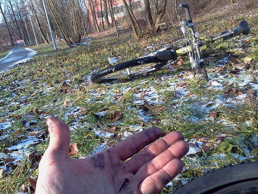 Takiego już dawno nie miałem w oponie