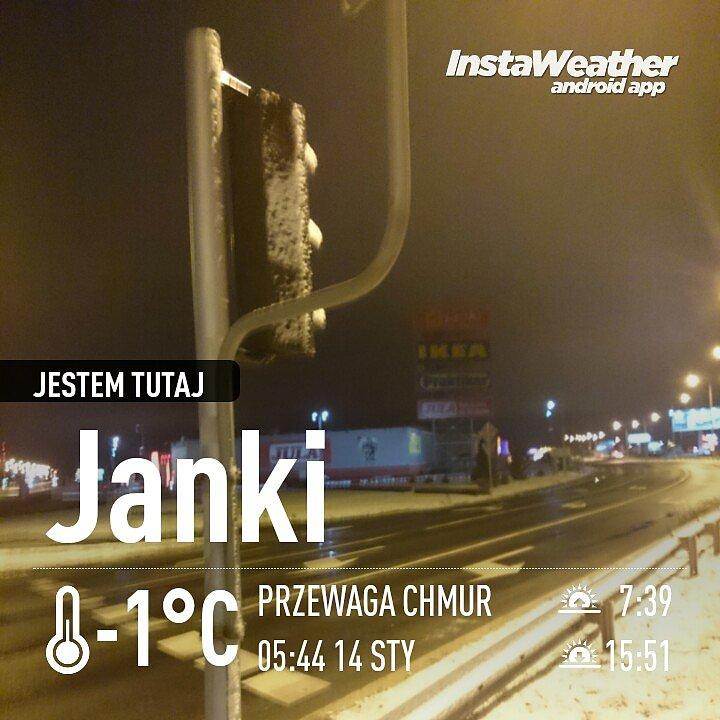 Pogoda w Jankach