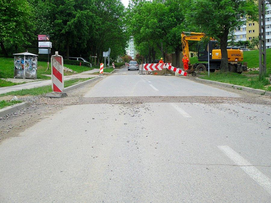 Remont podjazdu na ul. Romantycznej