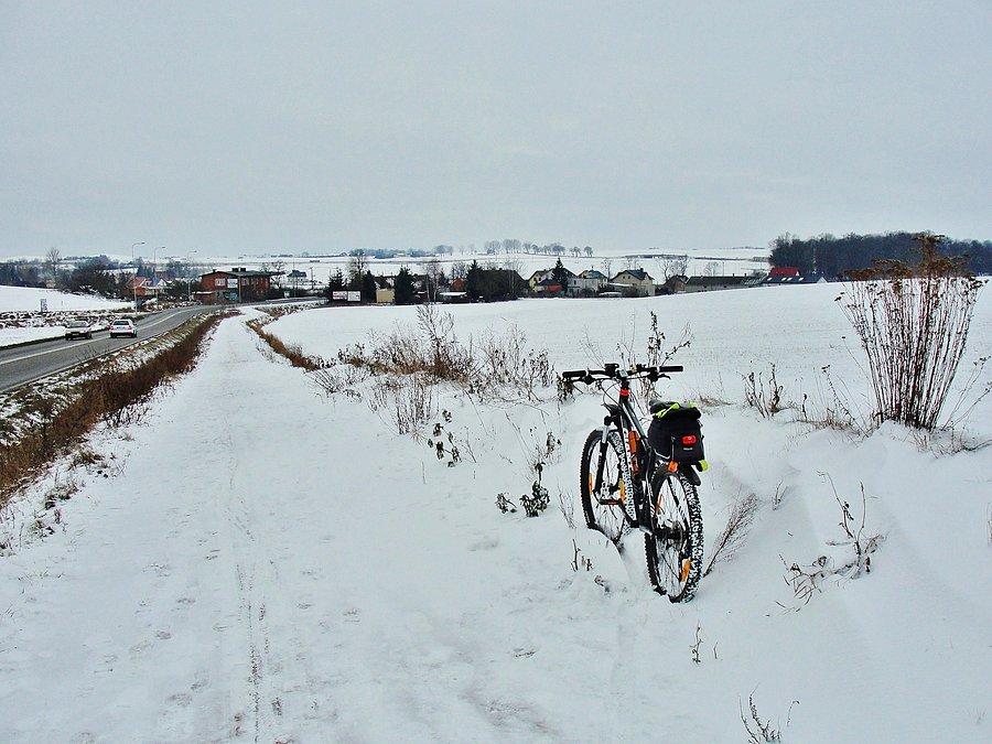 Zimowe klimaty - okolice Tczewa