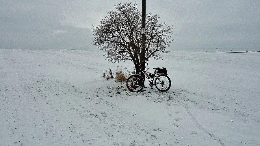 Zimowe klimaty - okolice Tczewa
