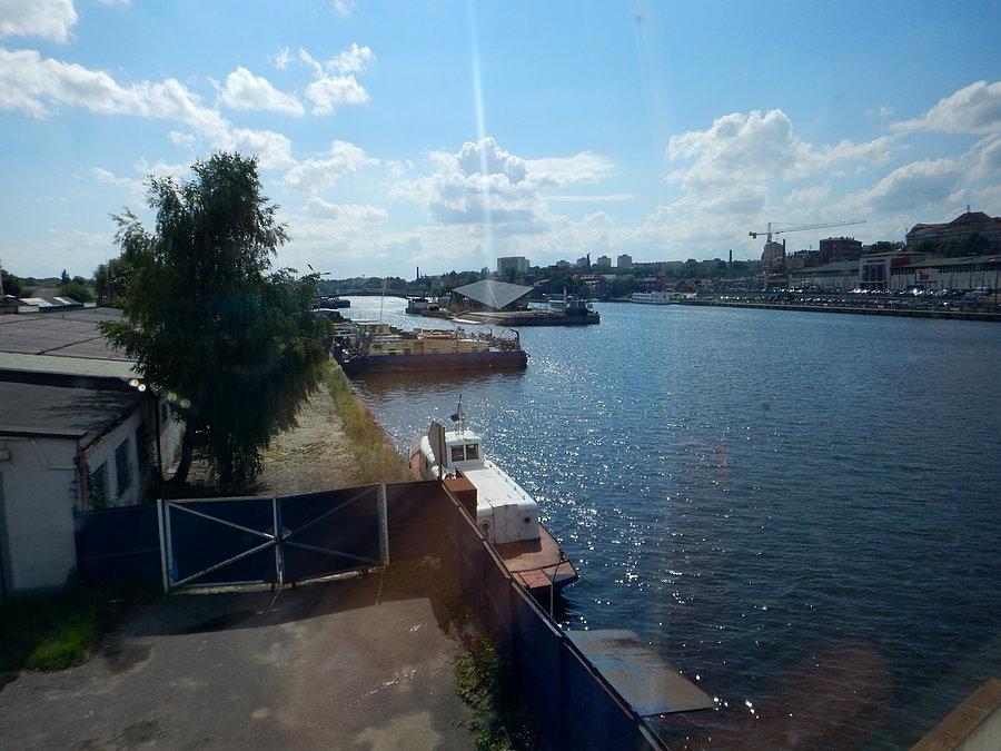 Widok z okna na Szczecin