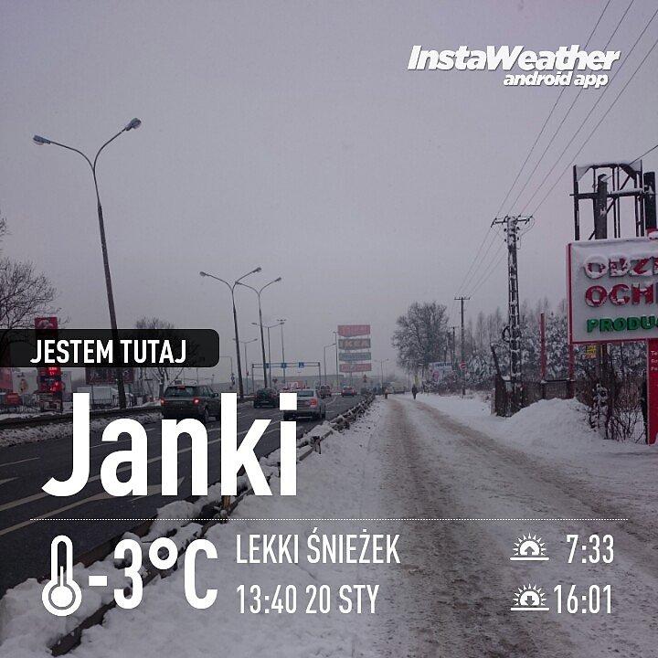 Pogoda w Jankach