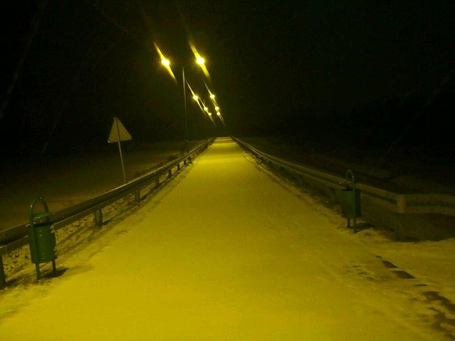 Świeży śnieżek