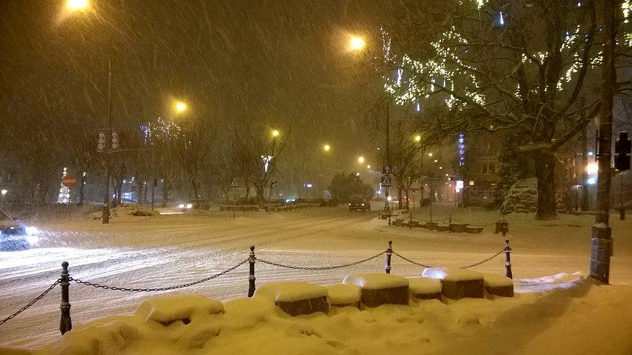 Znowu spadło białe gówno