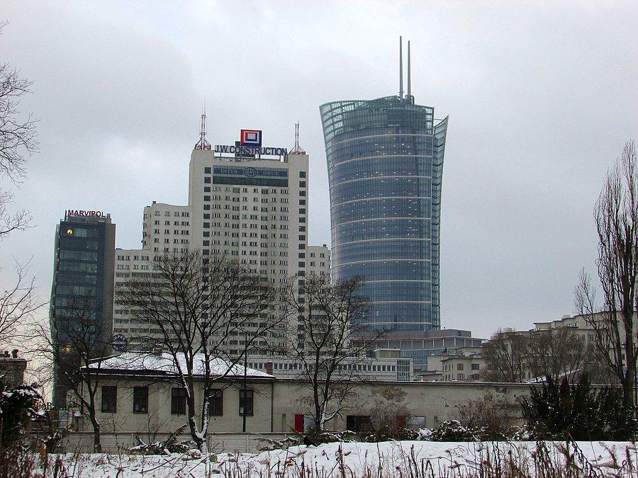 Warsaw Spire i Łucka City