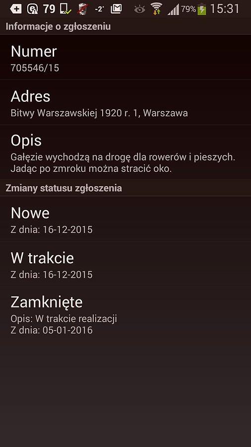 Zgłoszenie ddr Bitwy Warszawskiej