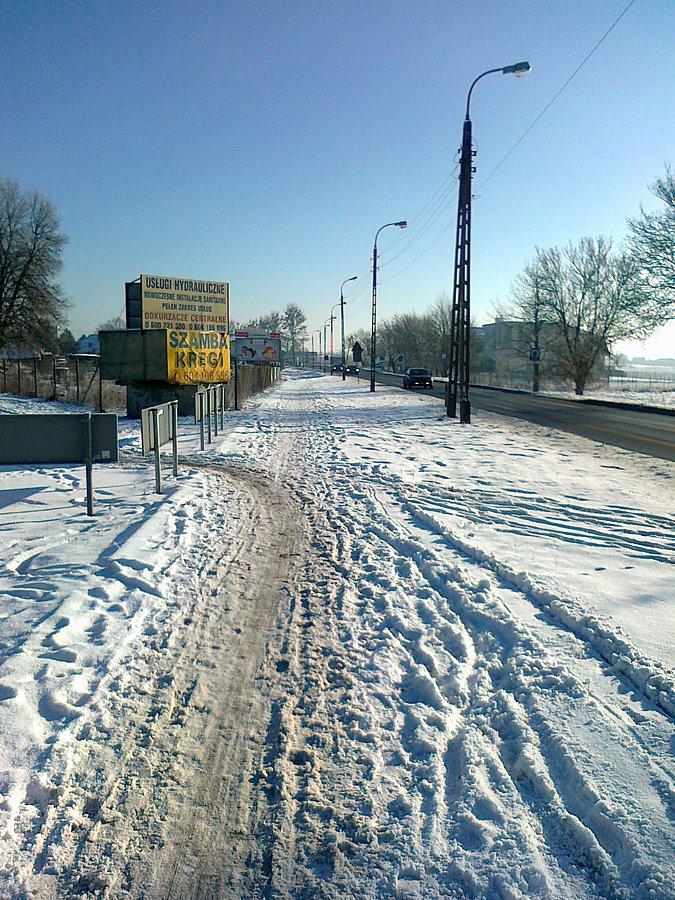 Ddr i chodnik w Starych Babicach