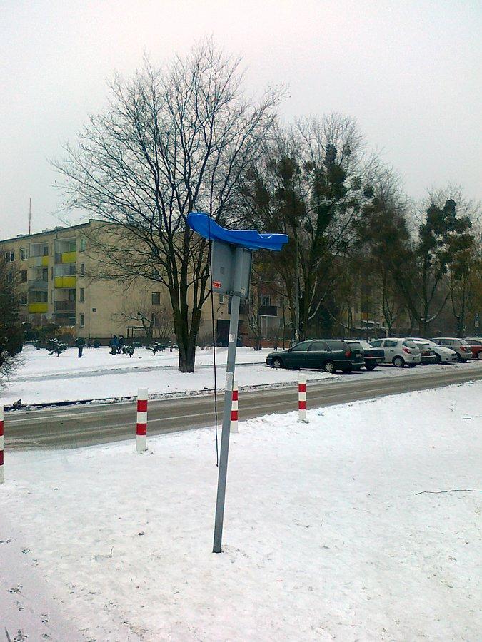 Nowy znak drogowy: Uwaga ślizgacz ;)