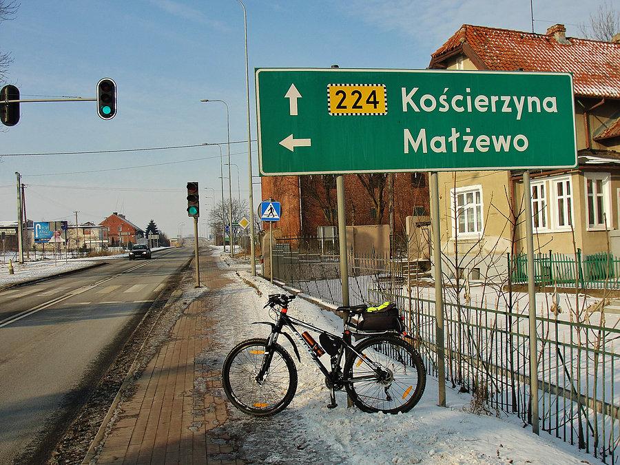 Okolice Tczewa - zima
