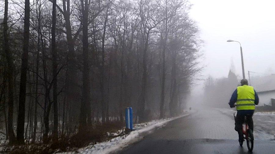 Rowerzysta :) się trafił
