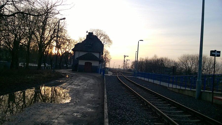 Dworzec PKP w Szreniawie