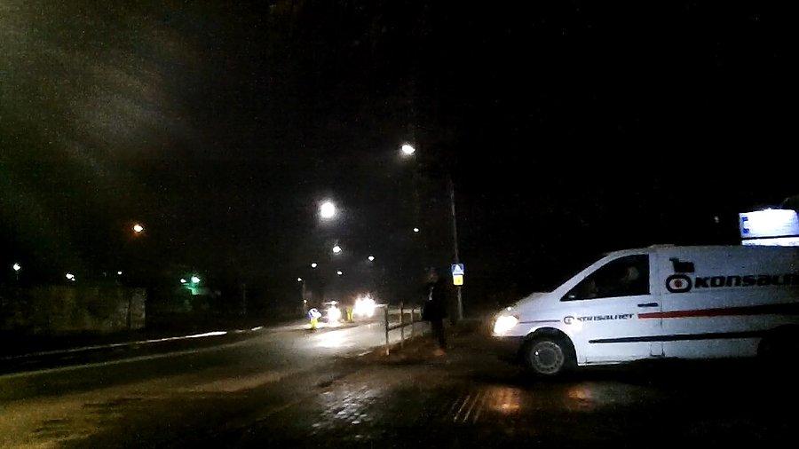 Nie ma to jak debilnie stanąć za rowerówce