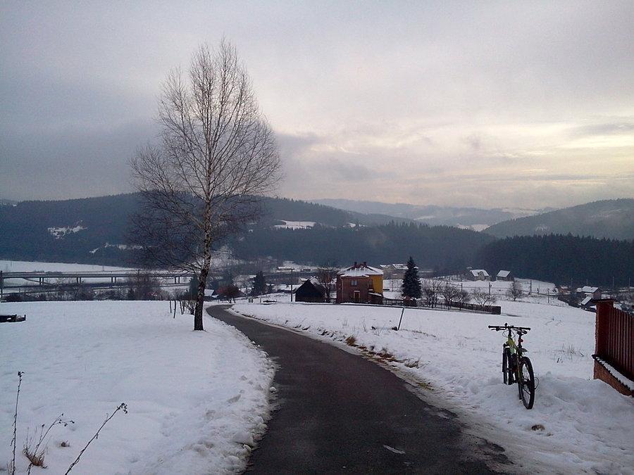 Zjazd na przejście graniczne