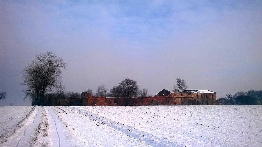 Kapalków w zimowej scenerii