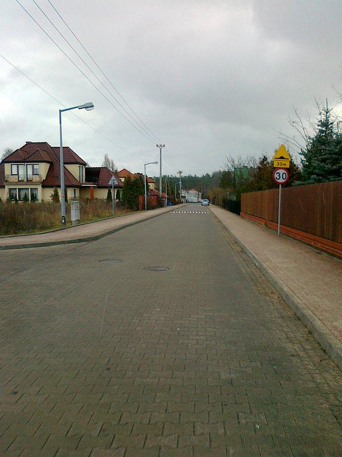 Tu padał grad