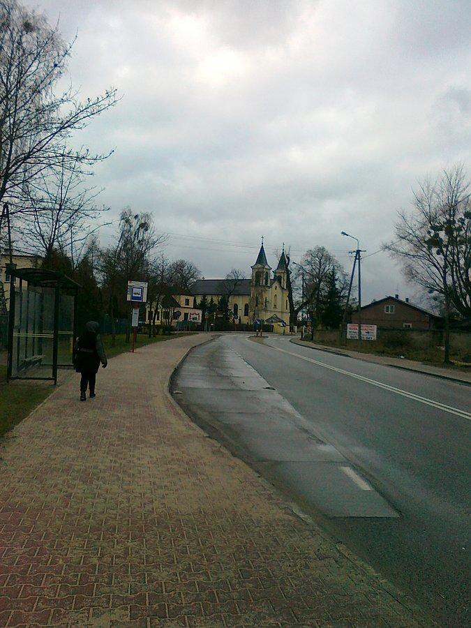 Wjazd do Borzęcina