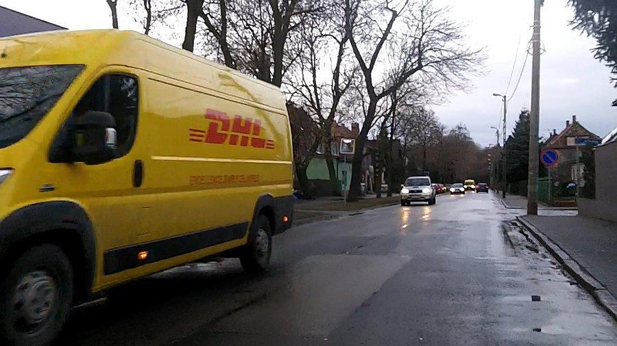 DHL - Jedni z bardziej nieprzewidywalnych kierowców