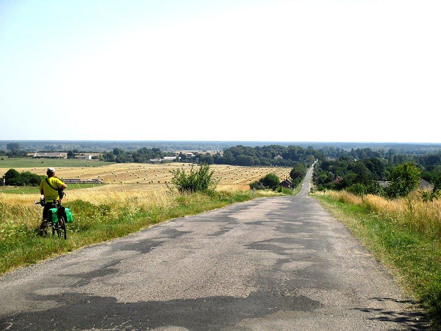 Panaroma w okolicach Piasków Uhruskich