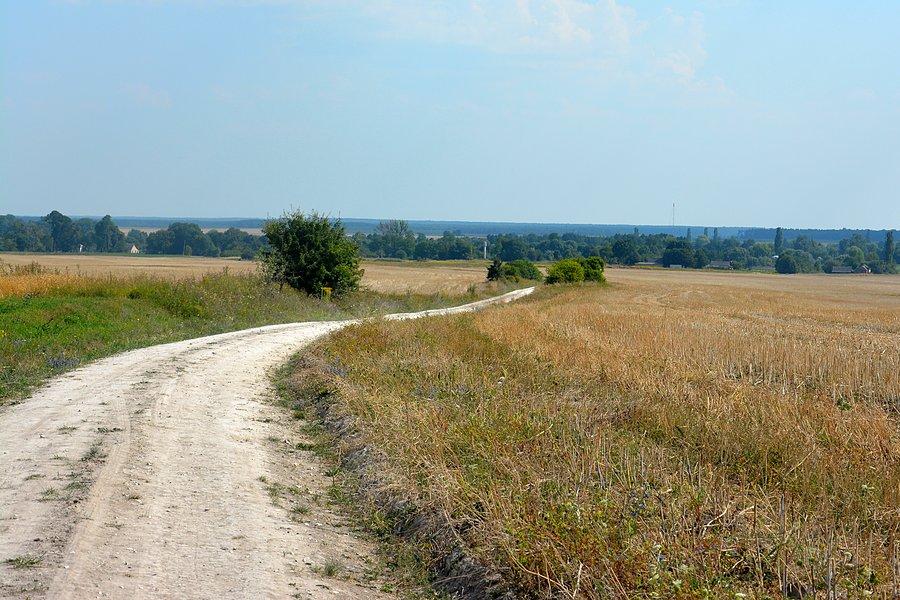 Zjazd do Twerdynia na Wołyniu