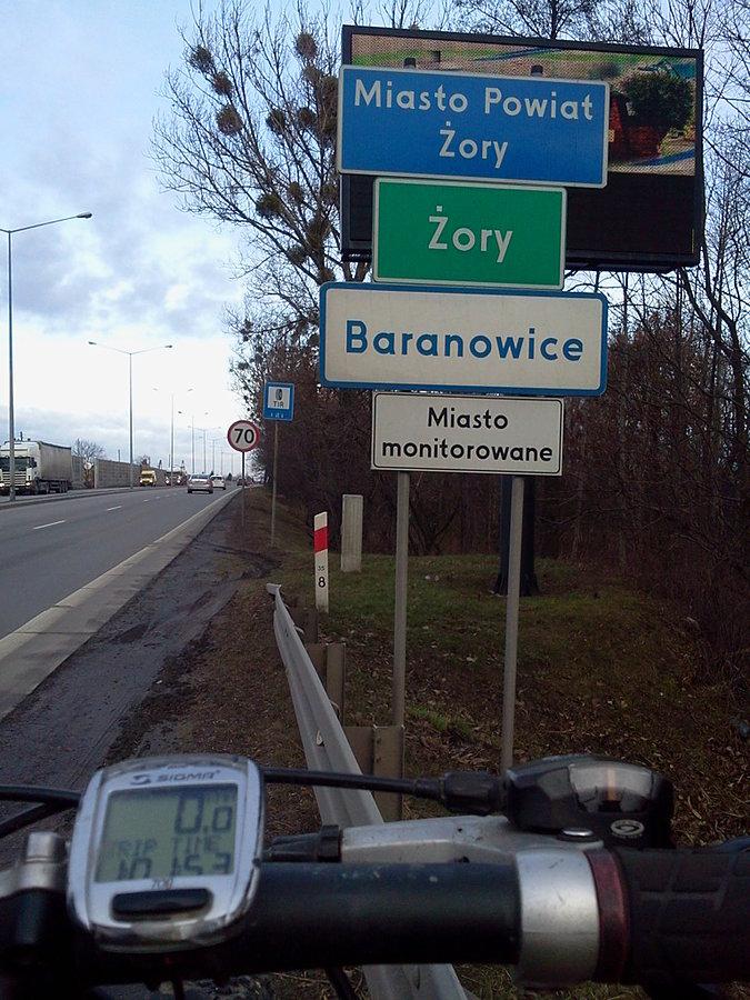 Żory w nieco ponad 1 godz