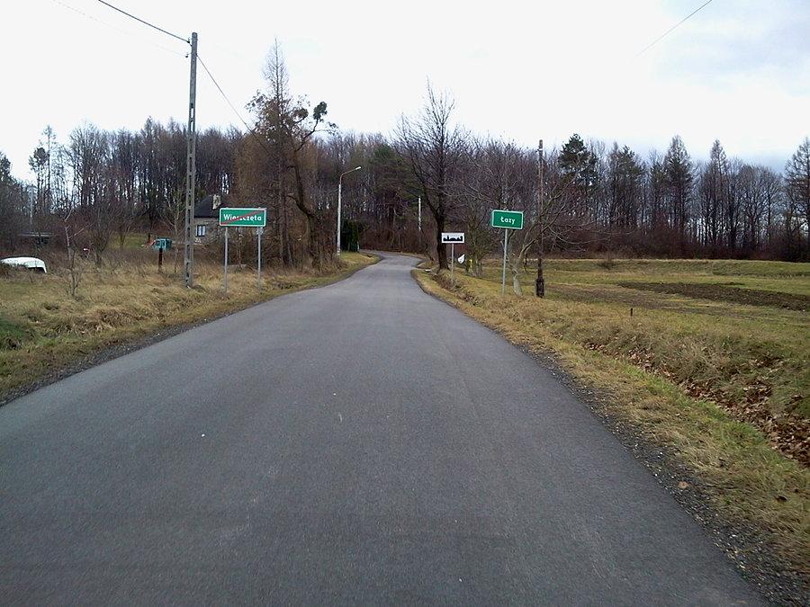 Podjazd na Łazy
