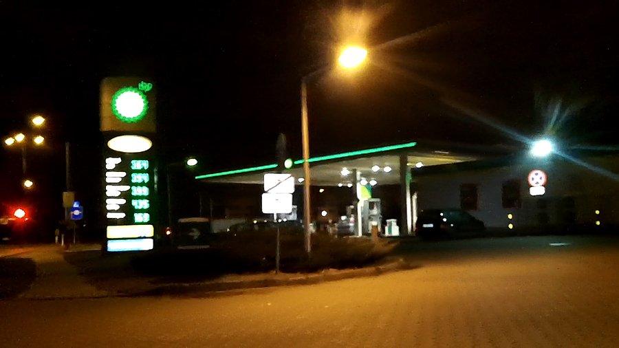 Stacja BP z myjnią "rowerową"