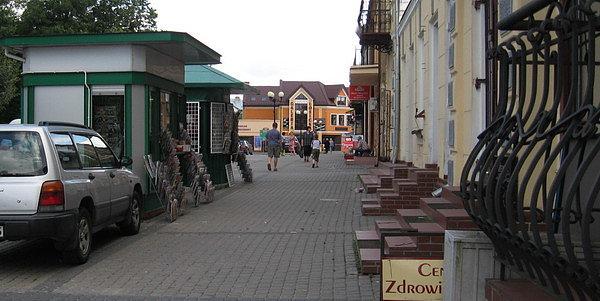 Rynek w Łosicach