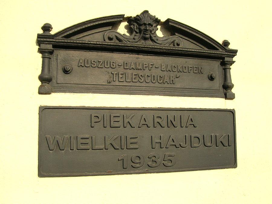Pamiątka po piekarni