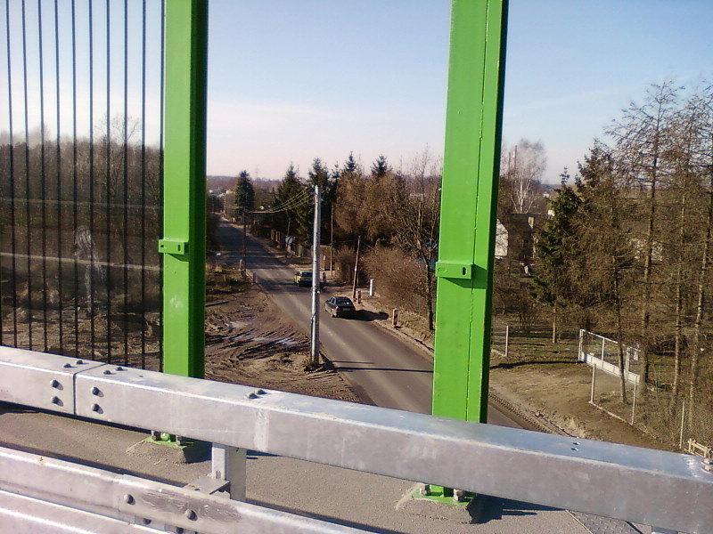 Widok na ul. Malowniczą