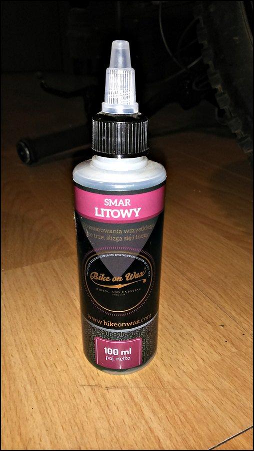 Smar litowy polskiej firmy Bike On Wax