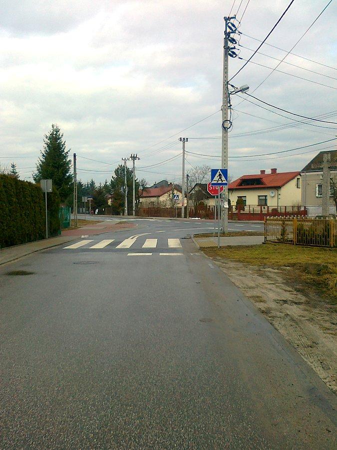 Skrzyżowanie w Truskawiu