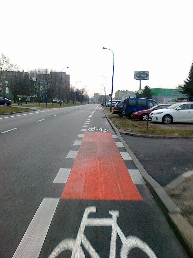 Ulica Wrocławska i piękna ddr