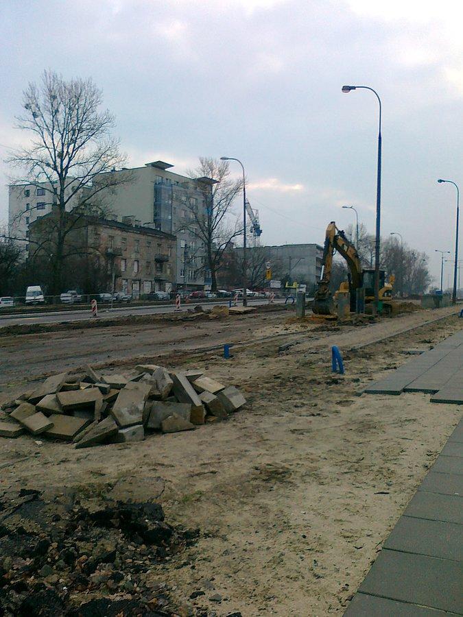 Marymoncka ciągle rozbabrana