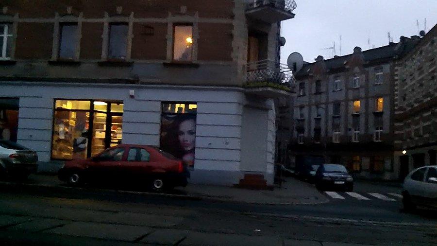 Już przed firmą, za chwilę ruszam