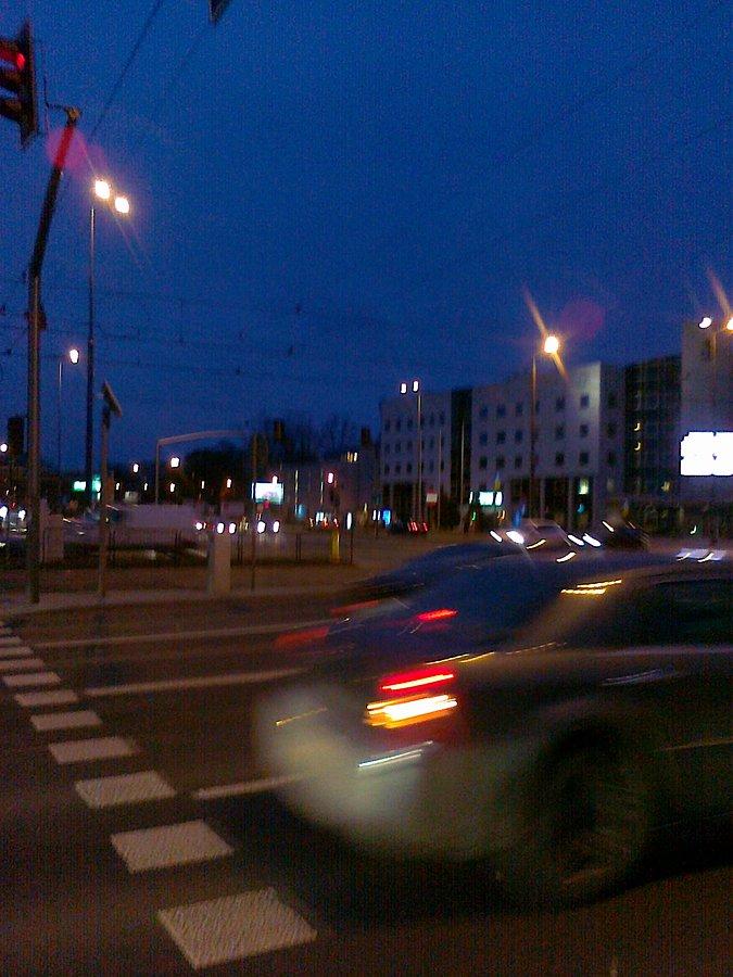Na tym skrzyżowaniu był wygwizdów