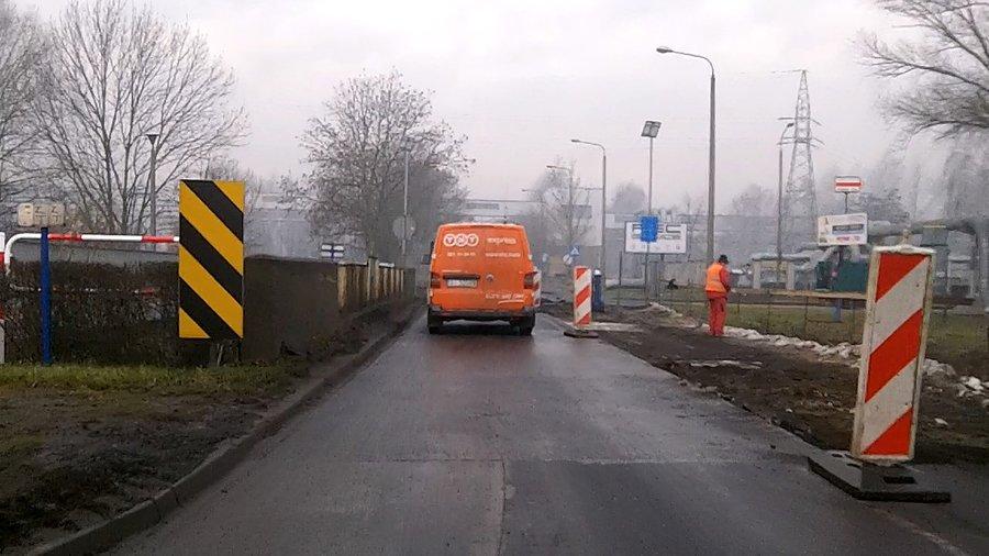 Zaskoczył mnie zakres remontu... połowa mostu zniknęła