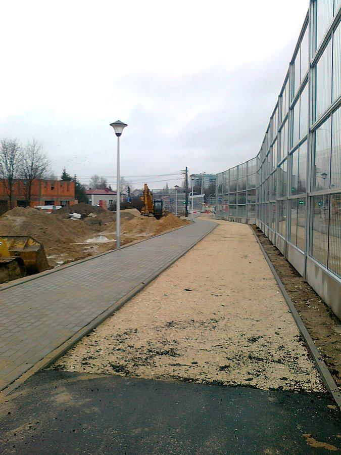 Na końcu brakuje asfaltu