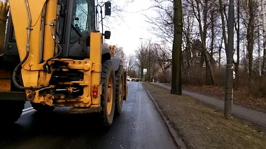 Nawet koparka mnie wyprzedziła... wstyd