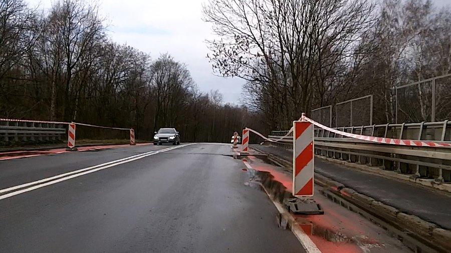 Wyłączona DDRka na wylocie z Zabrza