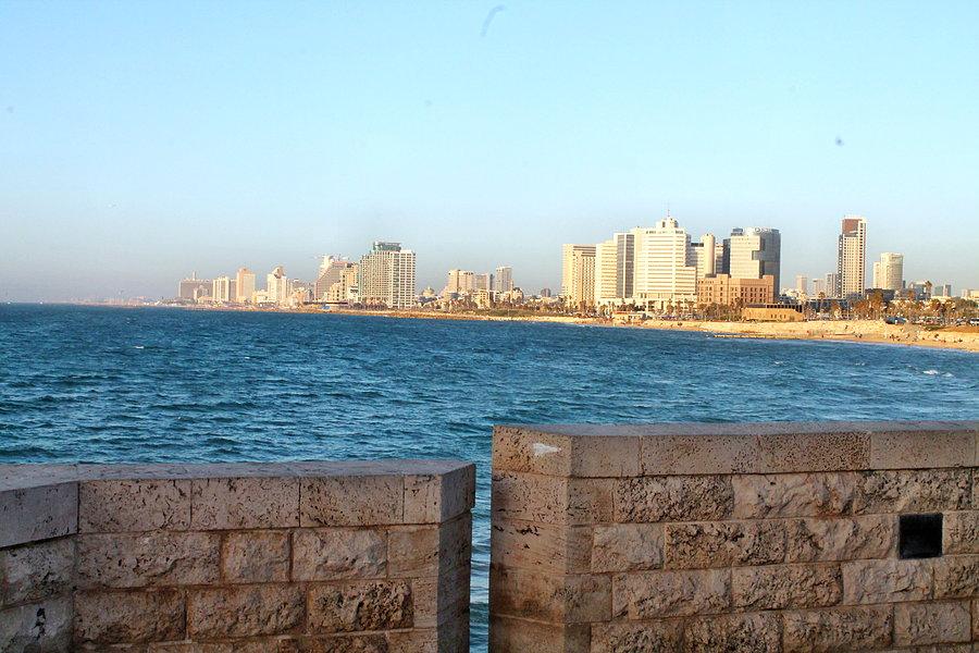 Tel Aviv z widziany z Jaffy