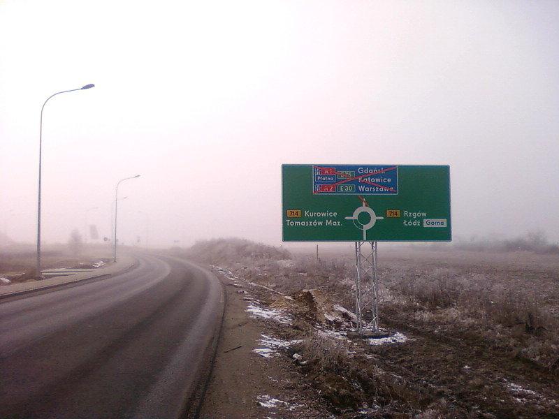 Rondo przy węźle Romanów