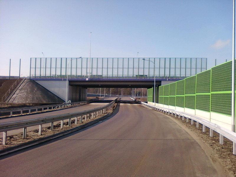 Zjazd na węźle Łódź-Wschód