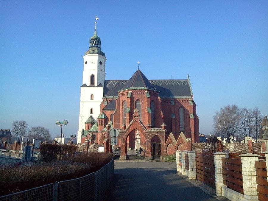 Kravaře kościół