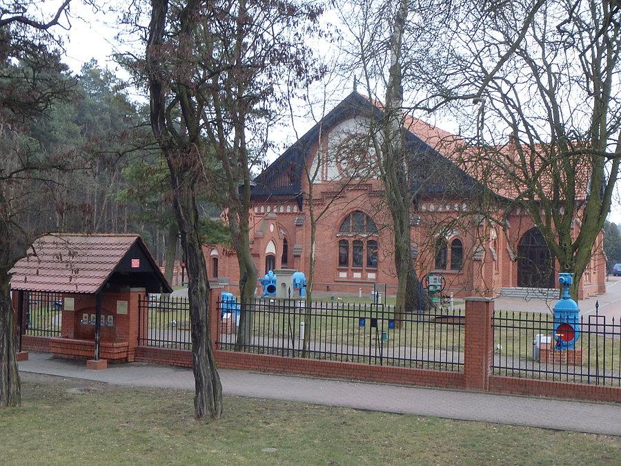 Muzeum wodociągów niedaleko Myślęcinka