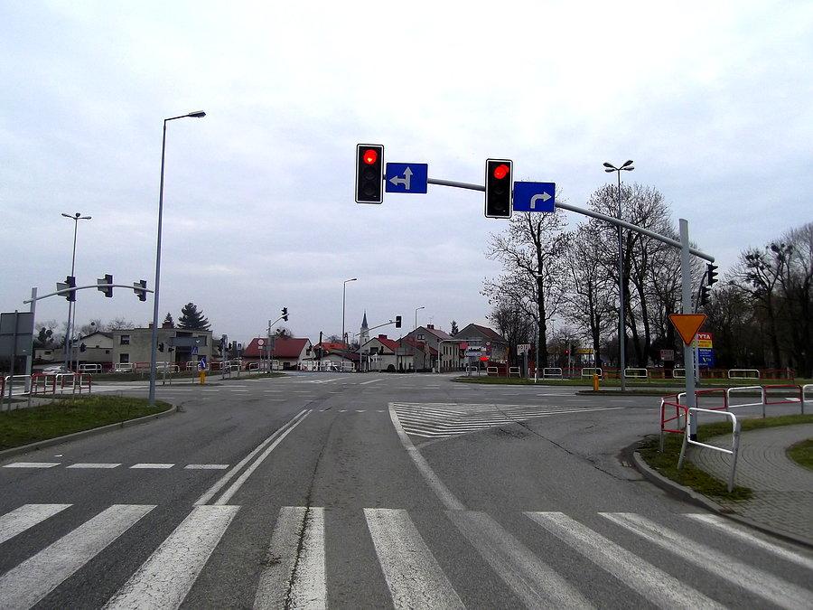 Chałupki. Tu jak zwykle na lewoskręcie stoję, ponad 5 minut