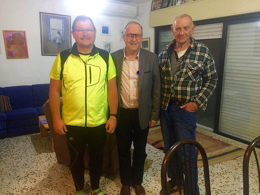 Z poprzednim ambasadorem Izraela w Polsce i Chaimem